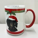 Christmas Dachshund mug